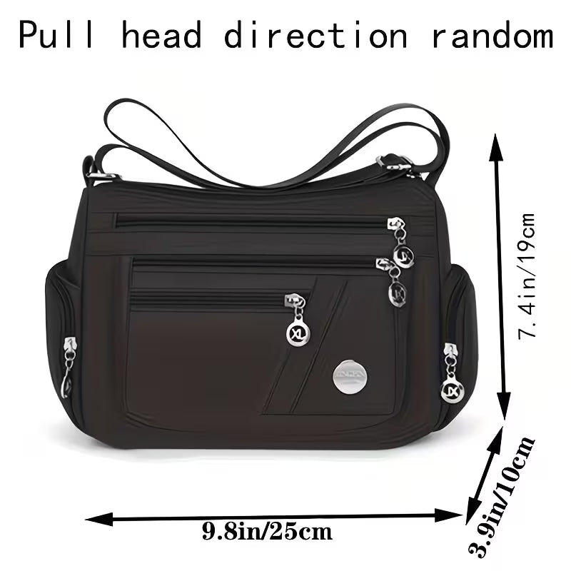 Lingzhikang Unisex Casual Crossbody Bag.
