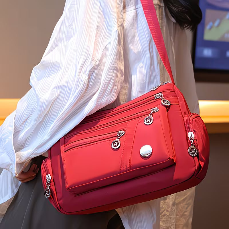 Lingzhikang Unisex Casual Crossbody Bag.