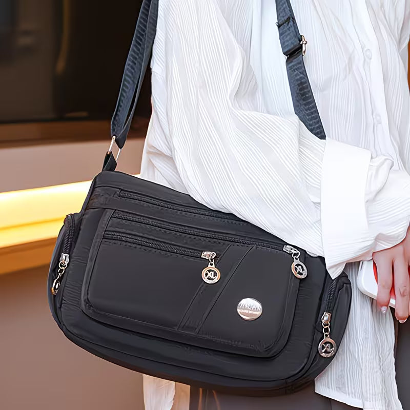 Lingzhikang Unisex Casual Crossbody Bag.