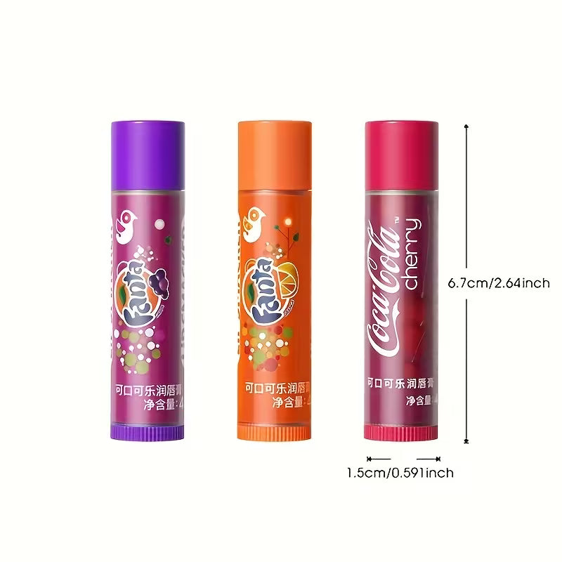Long-Lasting Moisturizing 3-Pack Lip Balm.
