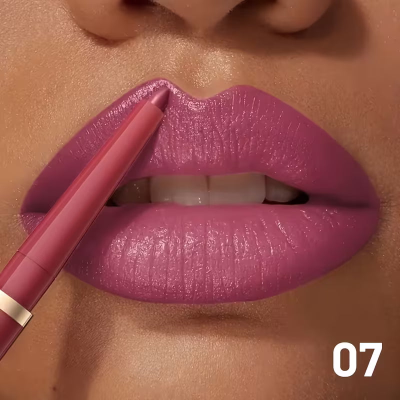 Long-Lasting Waterproof Matte Nude Lip Liner.