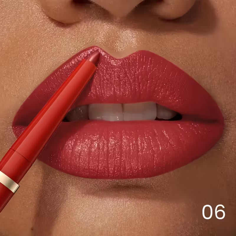 Long-Lasting Waterproof Matte Nude Lip Liner.