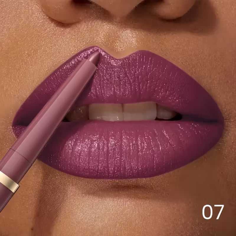 Long-Lasting Waterproof Matte Nude Lip Liner.