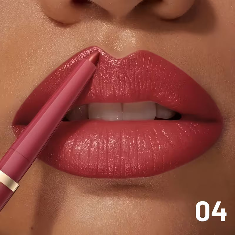 Long-Lasting Waterproof Matte Nude Lip Liner.