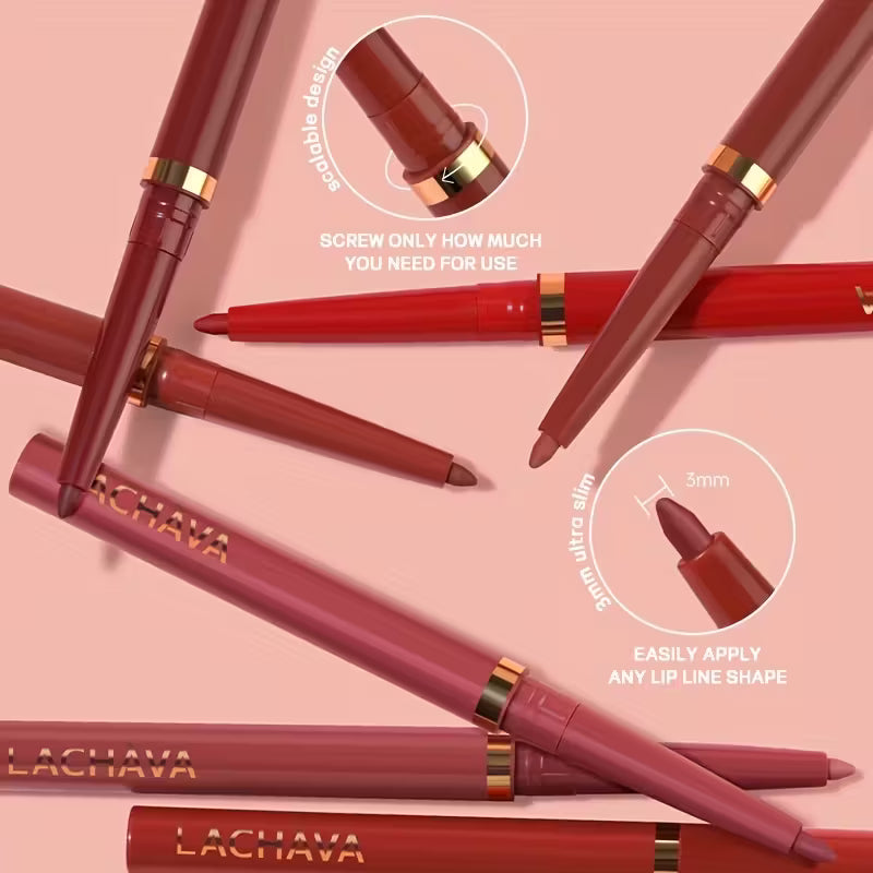 Long-Lasting Waterproof Matte Nude Lip Liner.