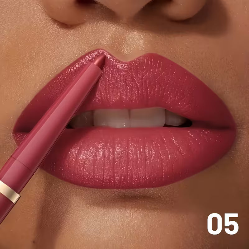 Long-Lasting Waterproof Matte Nude Lip Liner.