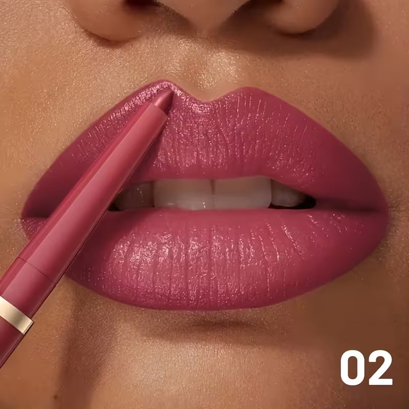Long-Lasting Waterproof Matte Nude Lip Liner.