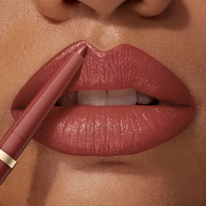 Long-Lasting Waterproof Matte Nude Lip Liner.