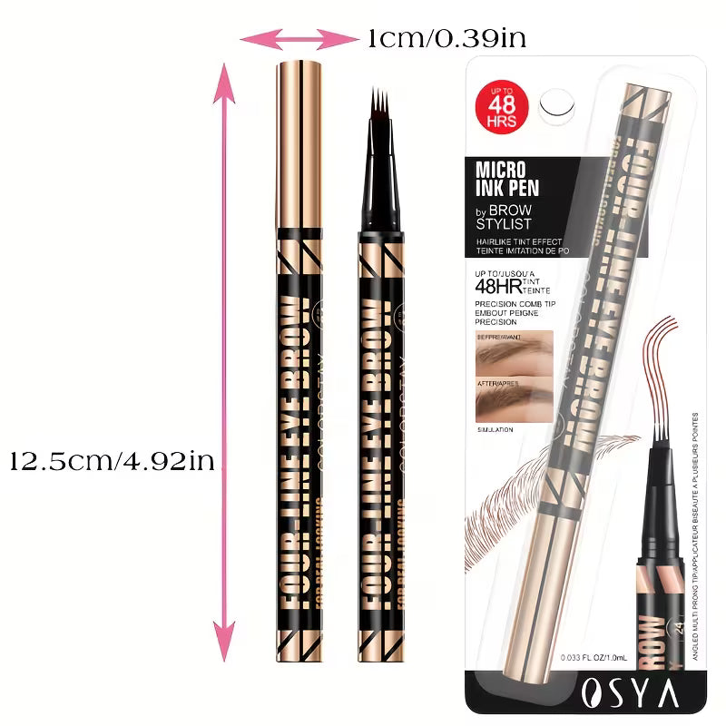 Long-Lasting Waterproof Eyebrow Pen.