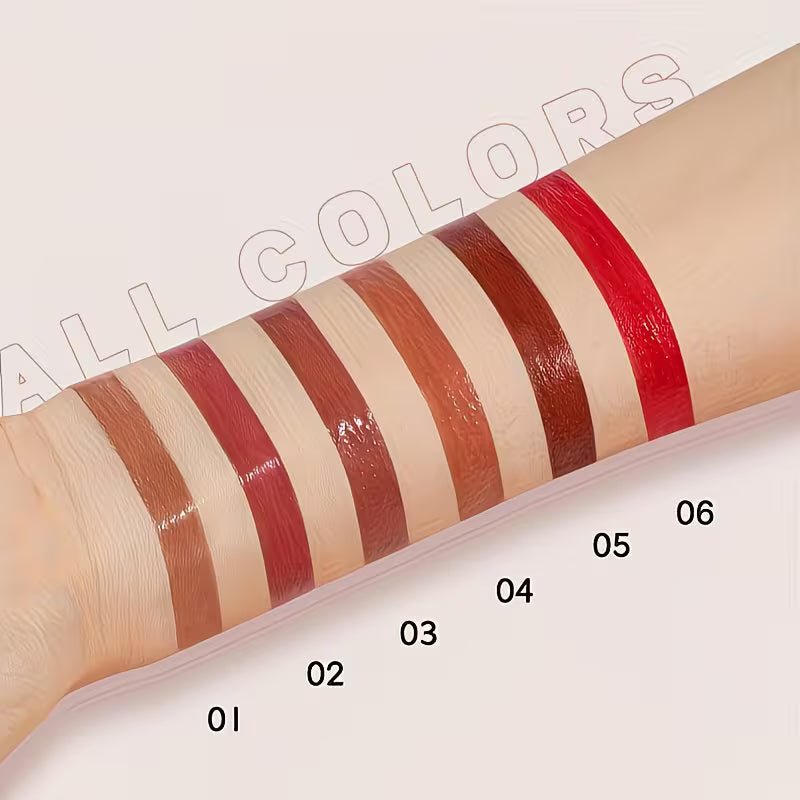 Long-Wear Pink & Berry Glow Lip Gloss.