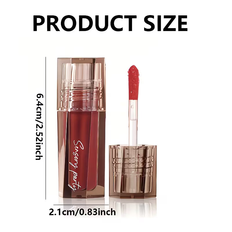 Long-Wear Pink & Berry Glow Lip Gloss.
