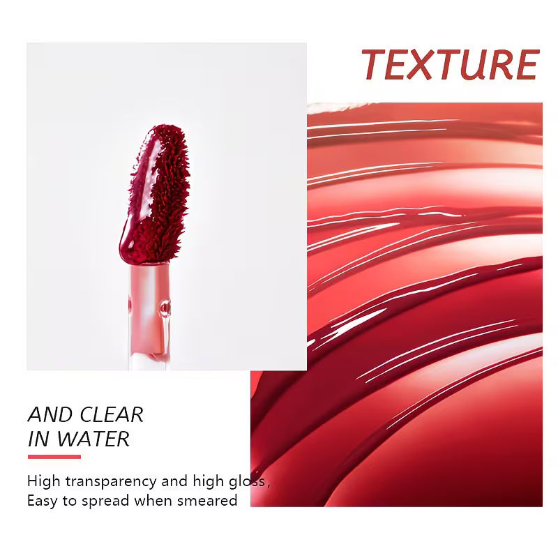 Long-Wear Pink & Berry Glow Lip Gloss.