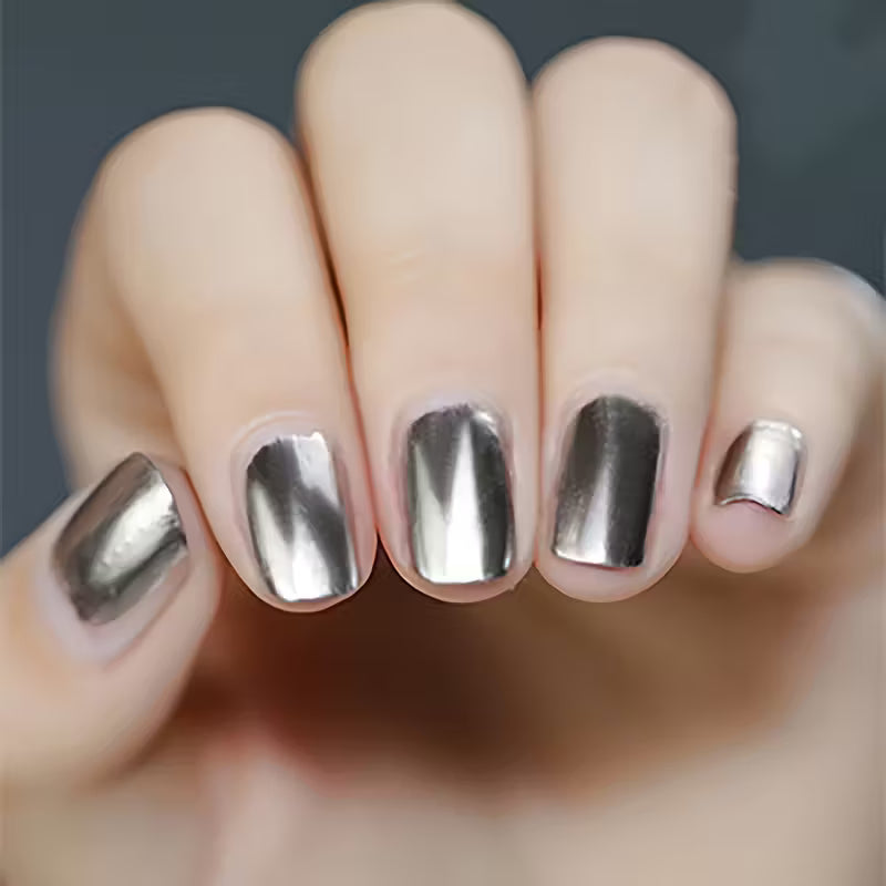 Long-Wear Radiant Metal Texture Nail Polish.