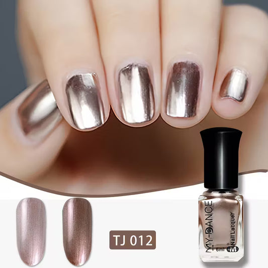 Long-Wear Radiant Metal Texture Nail Polish.