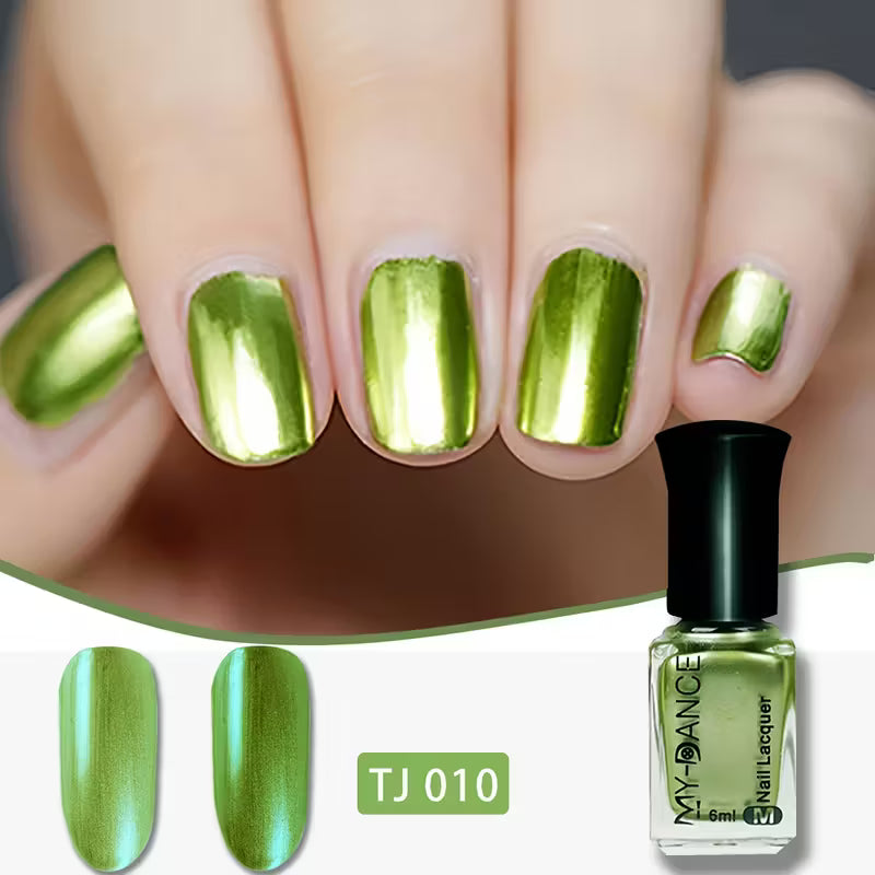 Long-Wear Radiant Metal Texture Nail Polish.