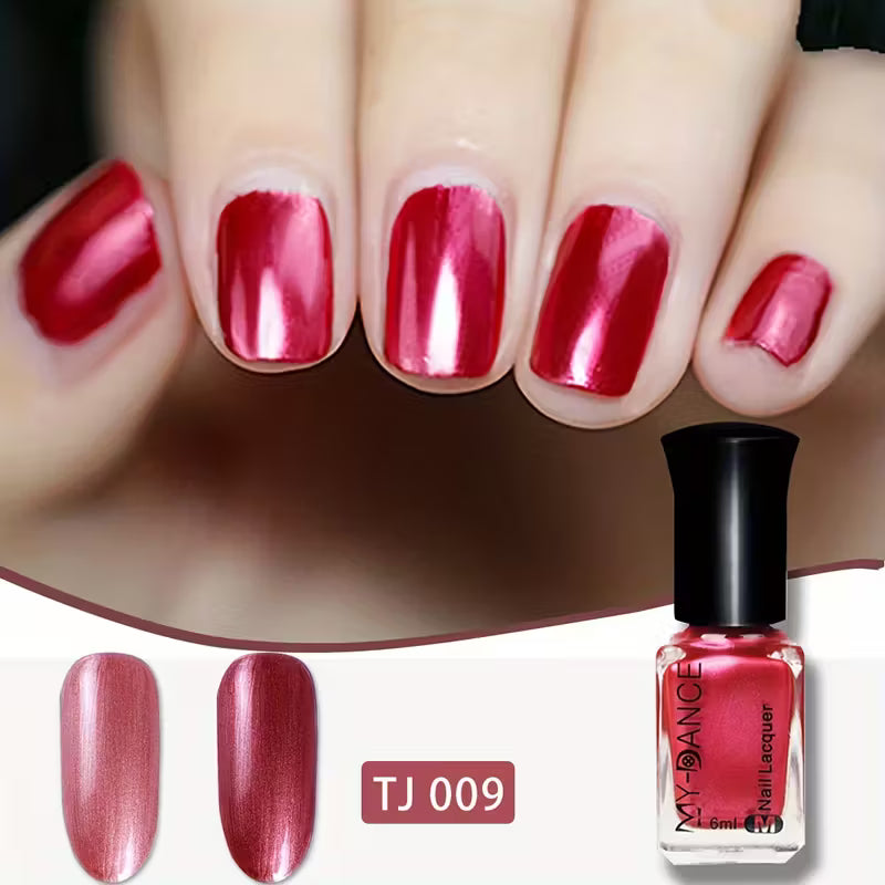 Long-Wear Radiant Metal Texture Nail Polish.
