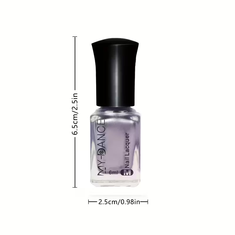Long-Wear Radiant Metal Texture Nail Polish.