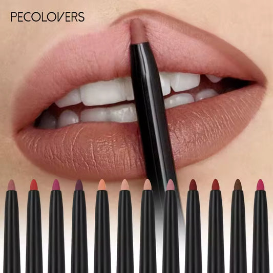 Long Lasting Waterproof Matte Lipliner Pencil