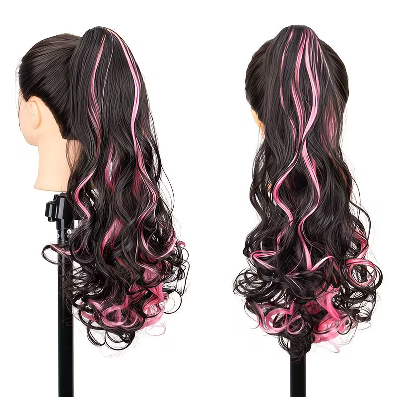 Long Curly Wavy Synthetic Extension for Women.