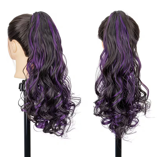 Long Curly Wavy Synthetic Extension for Women.