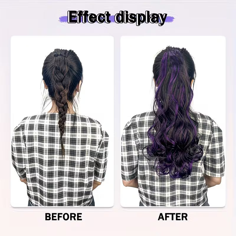 Long Curly Wavy Synthetic Extension for Women.