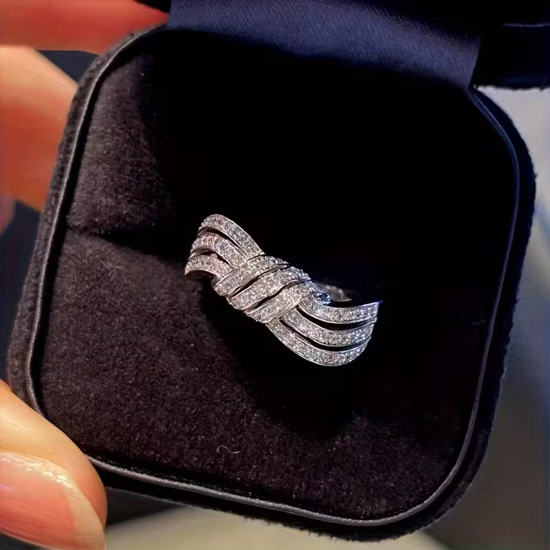 Luxurious Anniversary Ring.