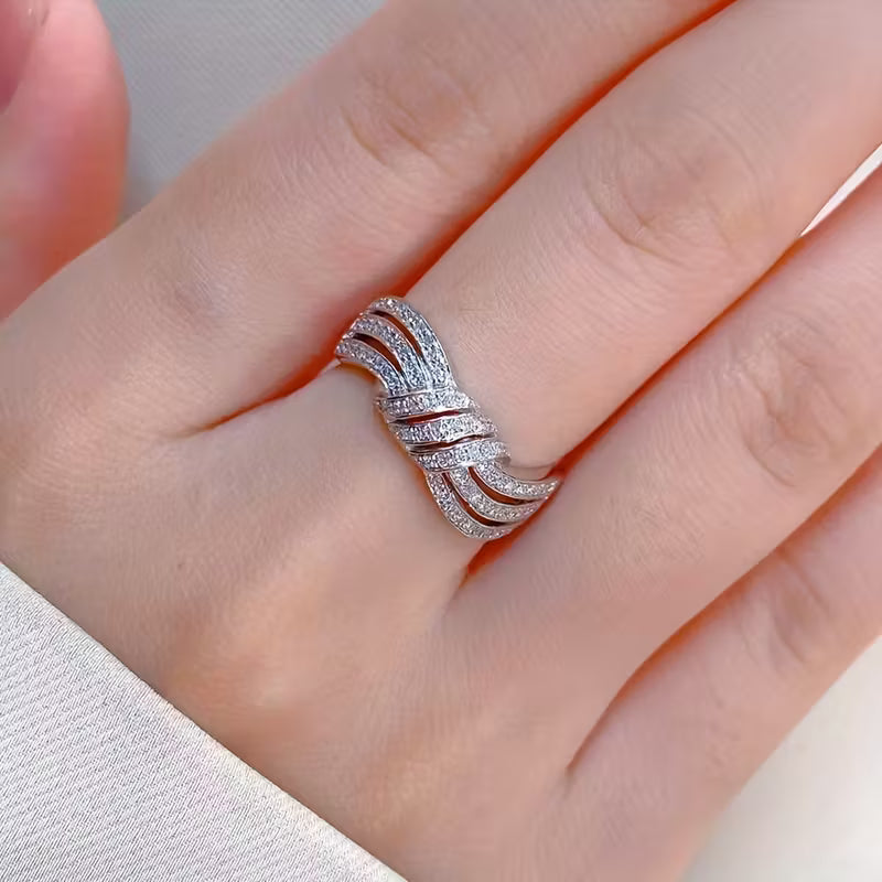 Luxurious Anniversary Ring.