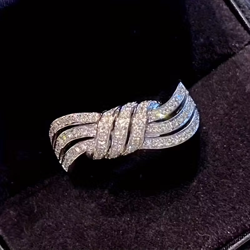 Luxurious Anniversary Ring.