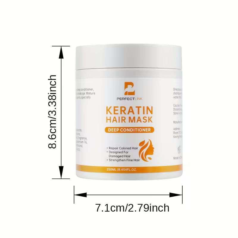 Luxurious Smoothing Treatment Keratin Infusion Mask.