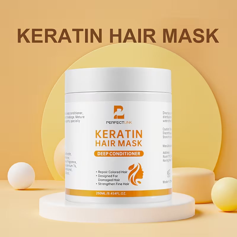 Luxurious Smoothing Treatment Keratin Infusion Mask.