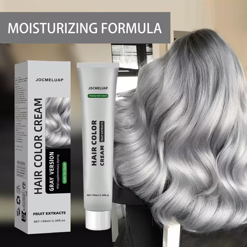Macadamia Plant Silvery-Gray Natural Hair Cream.