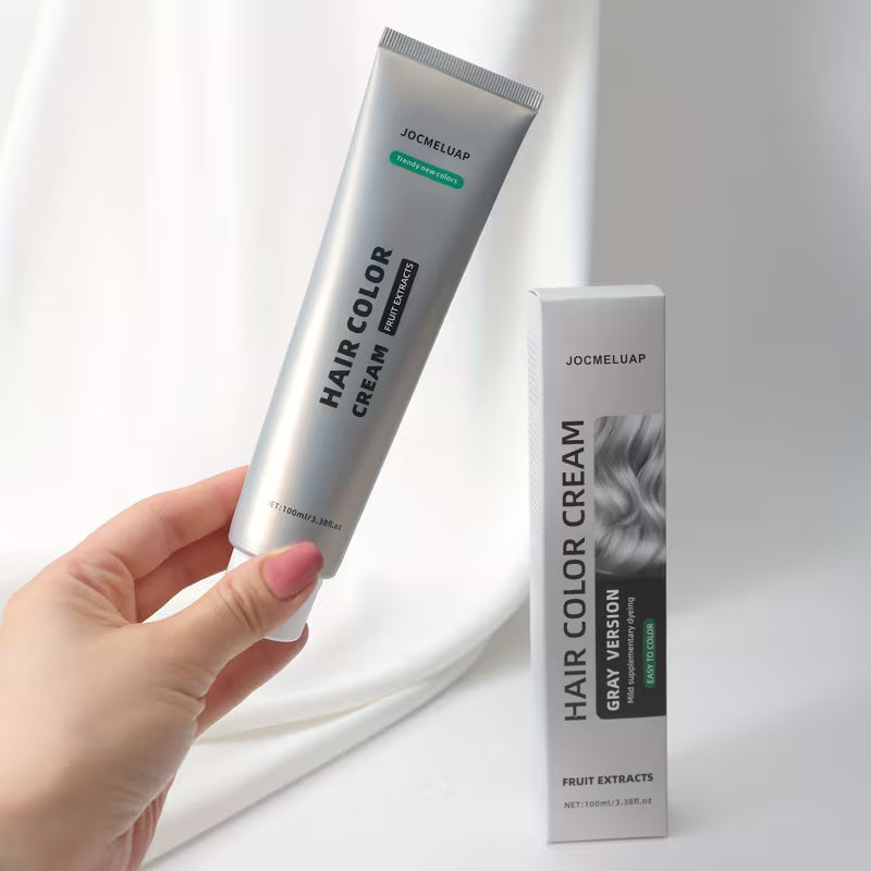 Macadamia Plant Silvery-Gray Natural Hair Cream.