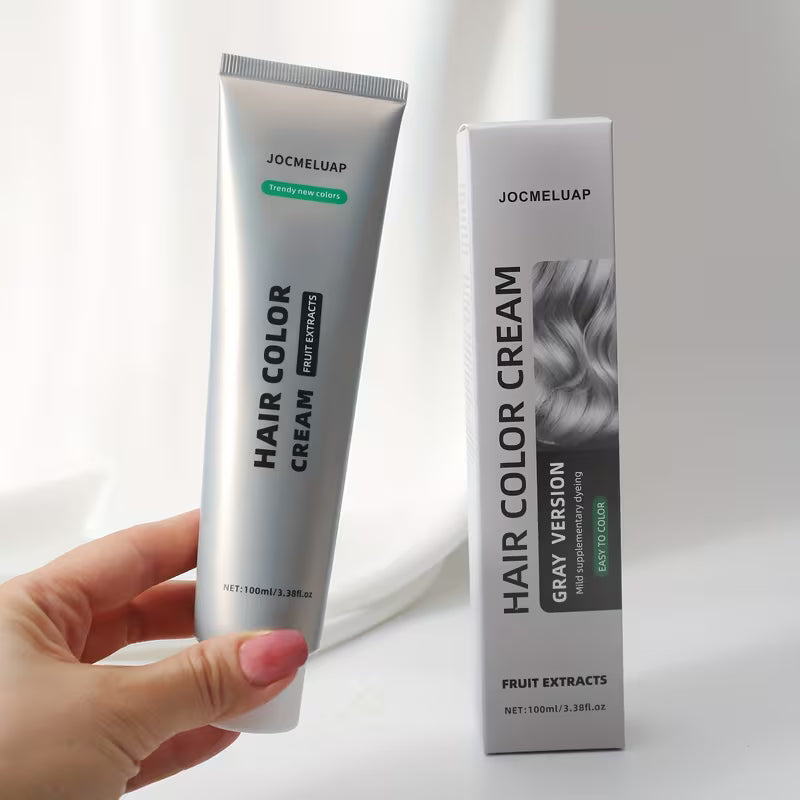 Macadamia Plant Silvery-Gray Natural Hair Cream.