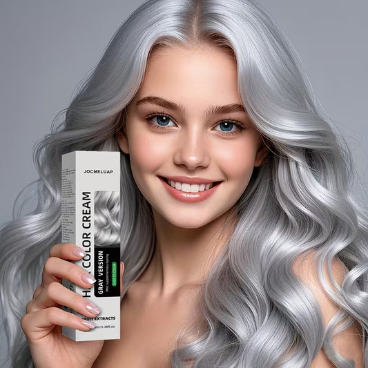 Macadamia Plant Silvery-Gray Natural Hair Cream.