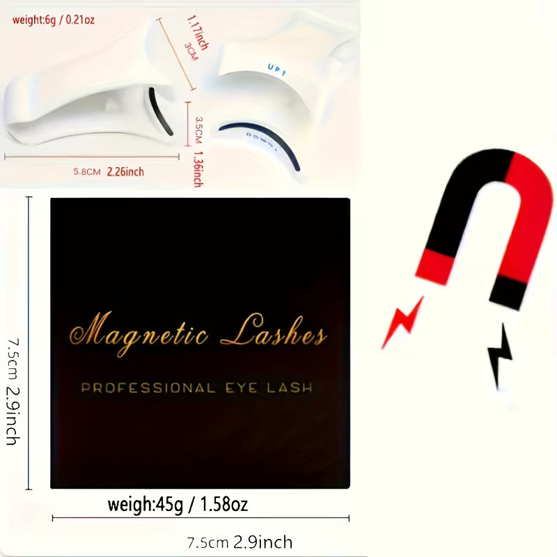 Magnetic False Eyelash Kit.