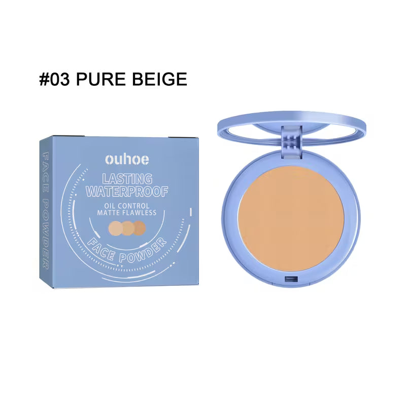 Matte Finish Oil-Control Pressed Powder.