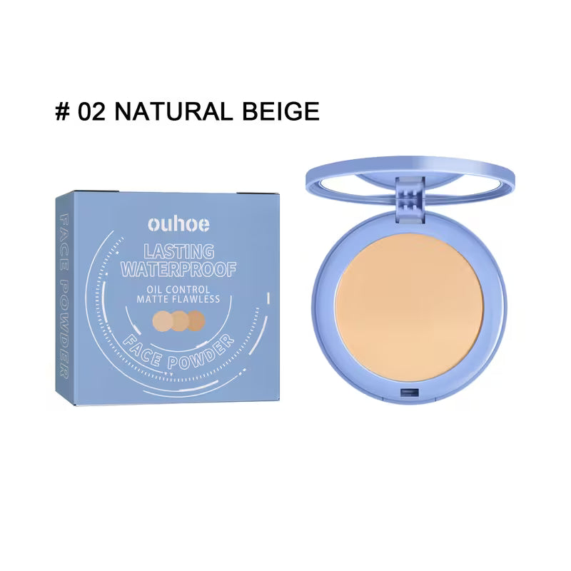 Matte Finish Oil-Control Pressed Powder.