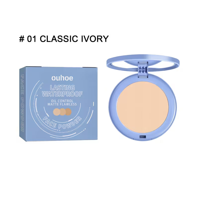 Matte Finish Oil-Control Pressed Powder.