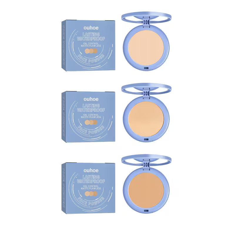 Matte Finish Oil-Control Pressed Powder.
