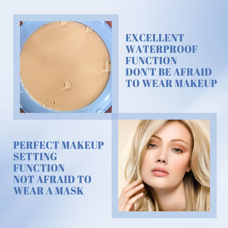 Matte Finish Oil-Control Pressed Powder.