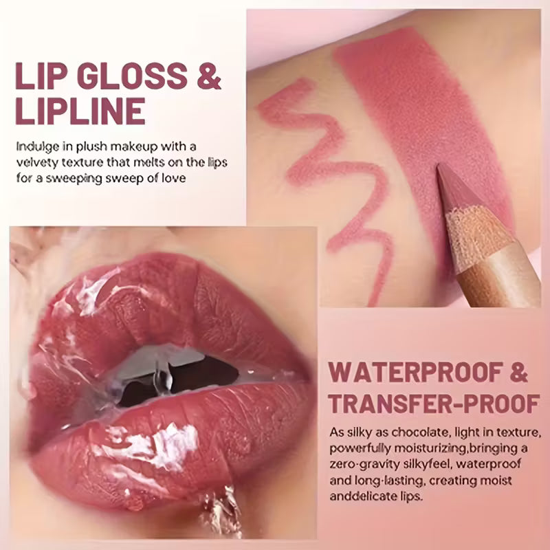Matte Lip Liner & Velvet Gloss Duo.