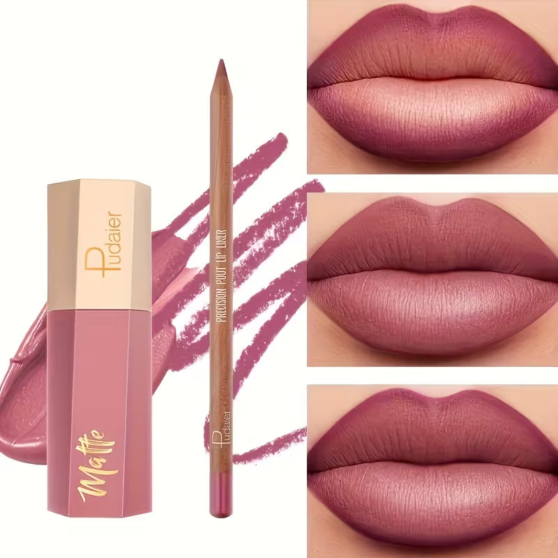 Matte Lip Liner & Velvet Gloss Duo.