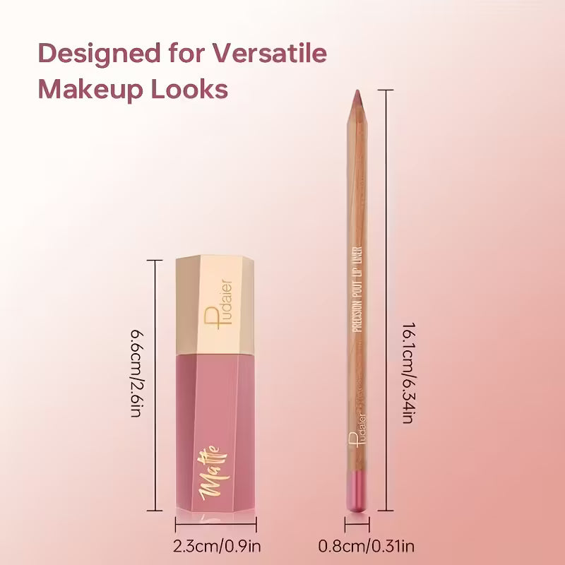 Matte Lip Liner & Velvet Gloss Duo.