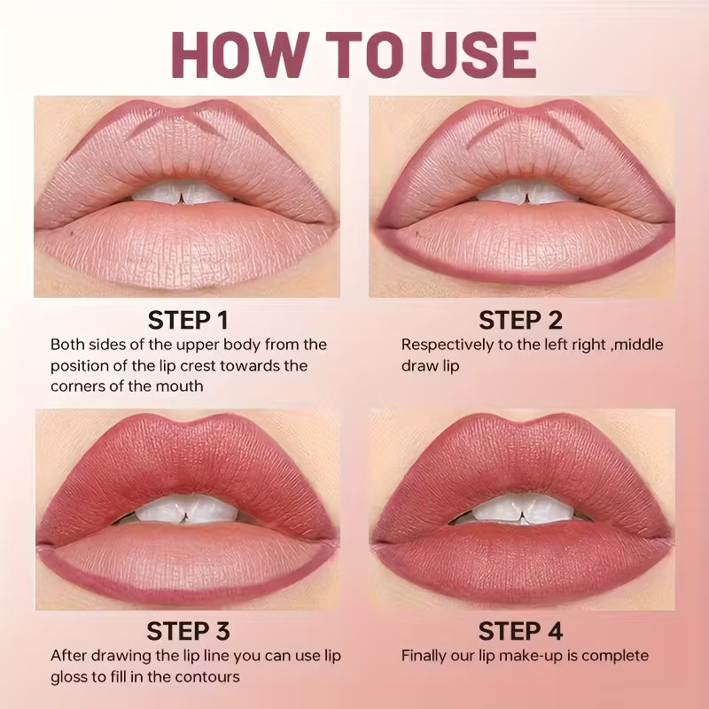 Matte Lip Liner & Velvet Gloss Duo.