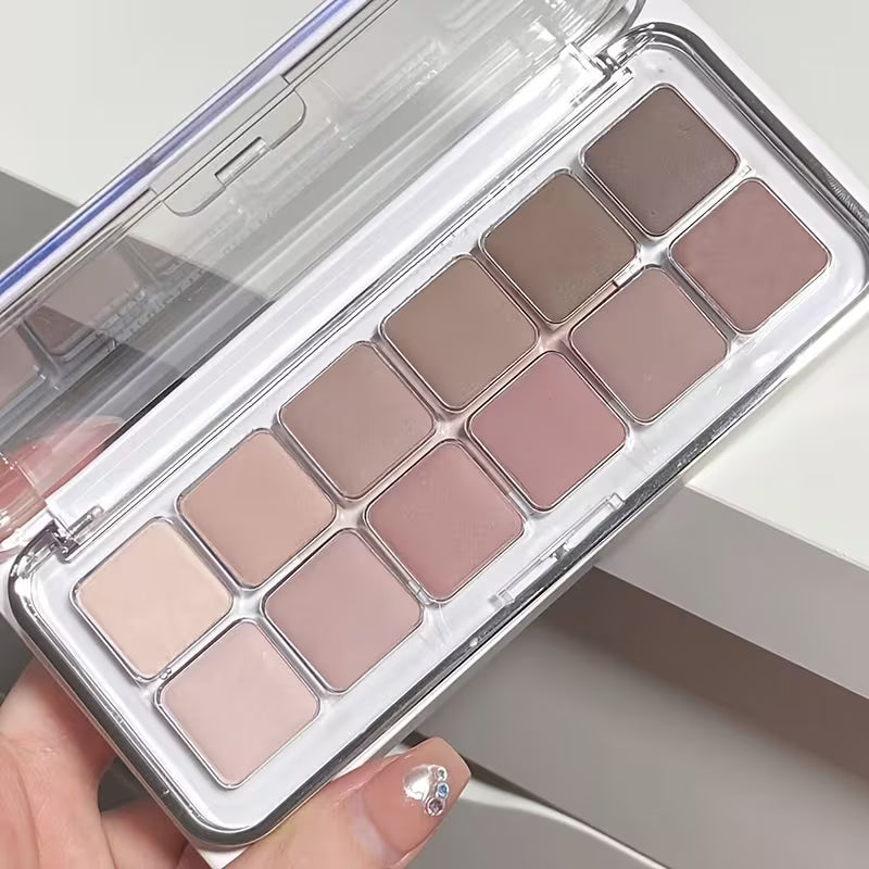 Matte & Metallic Neutra 12-Color Professional Eyeshadow Palette.
