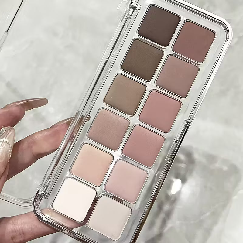 Matte & Metallic Neutra 12-Color Professional Eyeshadow Palette.
