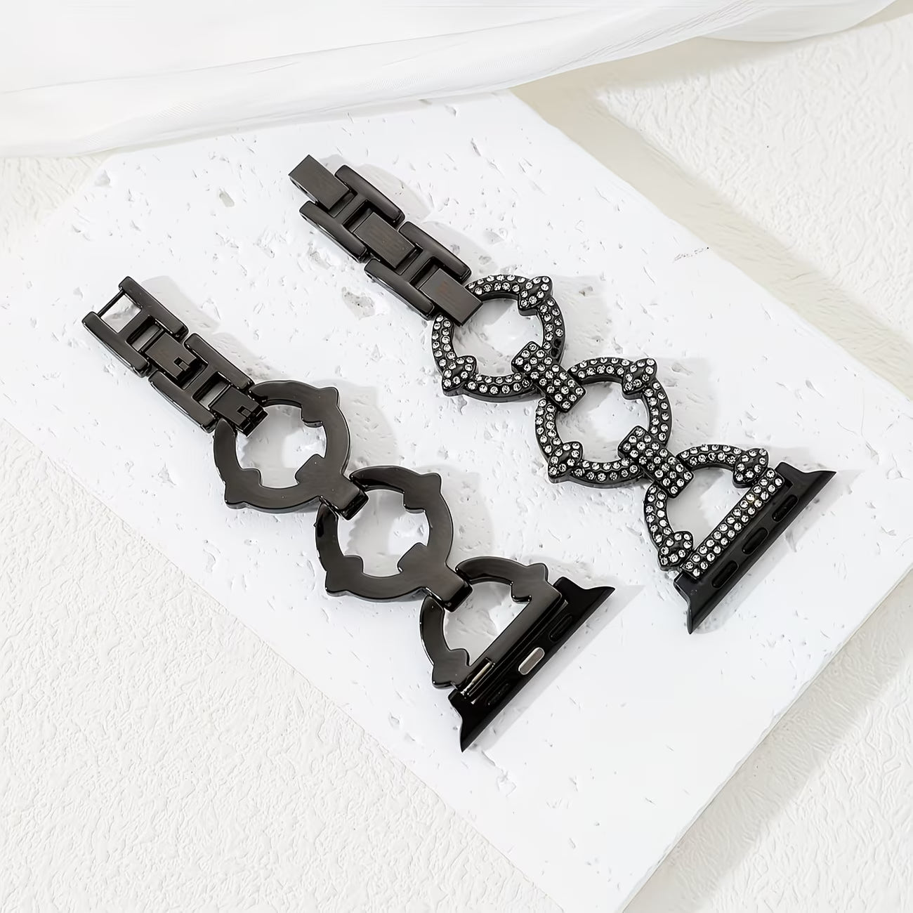 Metal Band – Luxury Jeweled Bracelet for Apple Watch Ultra & Series 9-1.