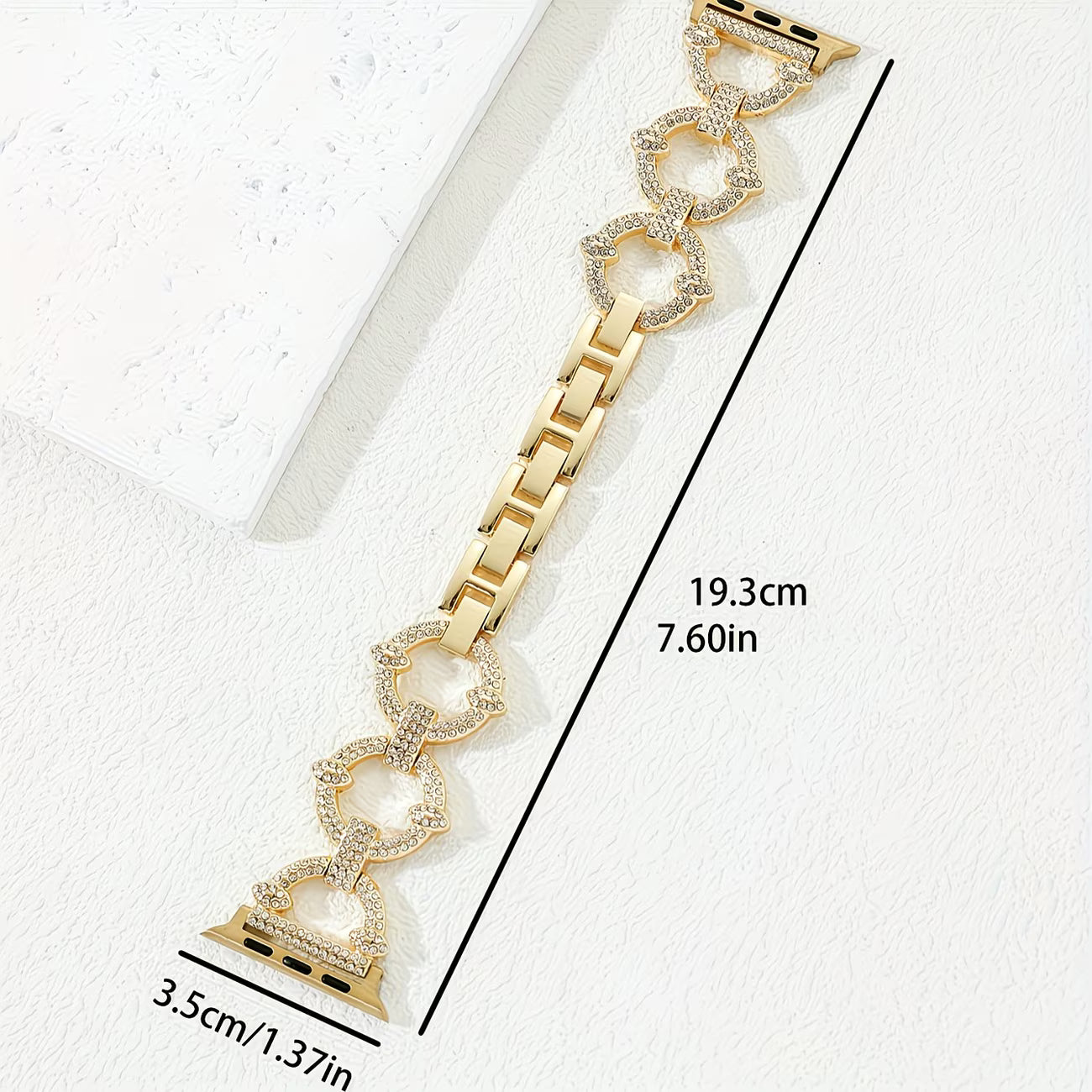 Metal Band – Luxury Jeweled Bracelet for Apple Watch Ultra & Series 9-1.