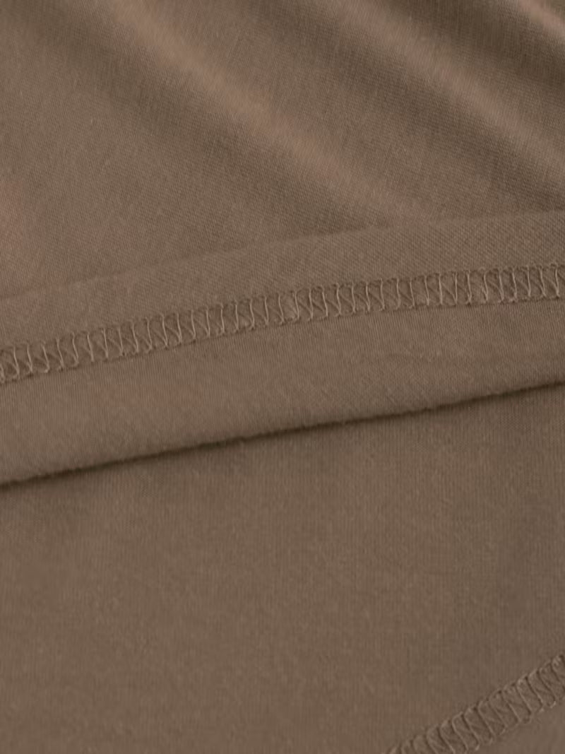 Mid-Stretch Solid A-Line Gown.