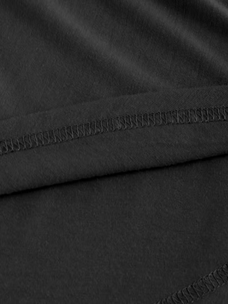 Mid-Stretch Solid A-Line Gown.